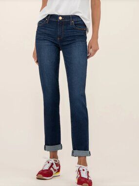 Kut from the Kloth Catherine Boyfriend Jeans - Size 10